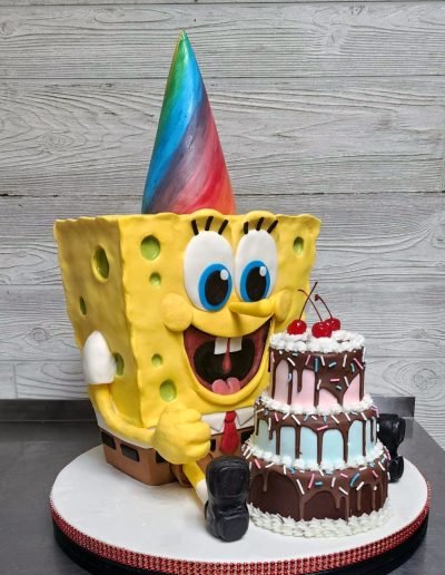 SpongeBob Birthday Cake 3D