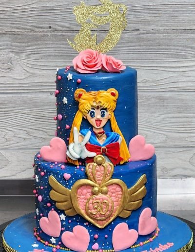 Sailor Moon Anime Birthday Cake