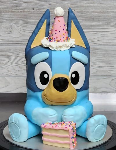 3D Bluey Birthday Cake